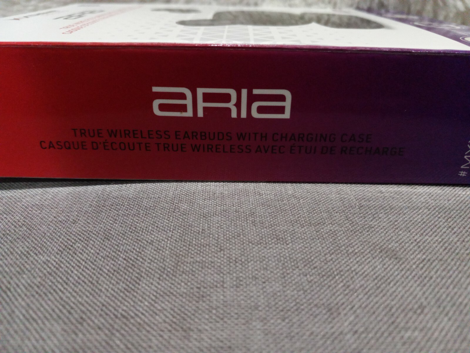 New! Aria True Wireless Earbuds by Xtreme Sound TWS Series Black Charging Case!