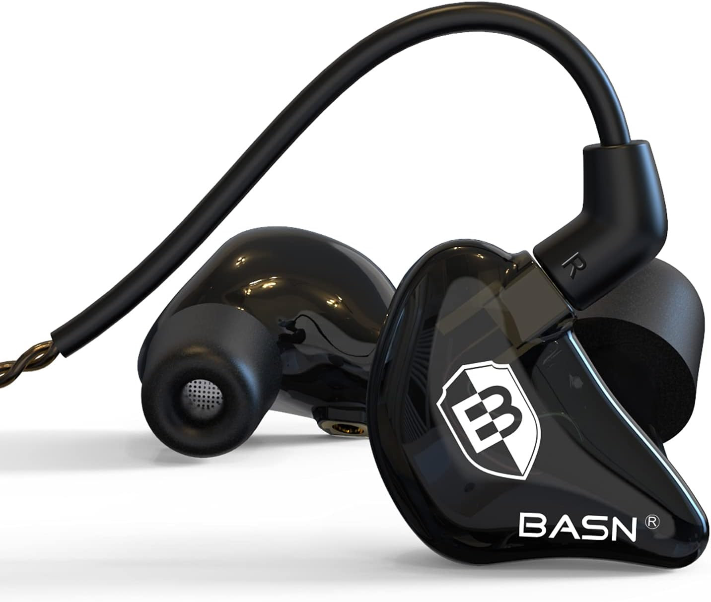 Bsinger PRO in Ear Monitor Headphones for Musicians, Dynamic Driver Noise Isolat