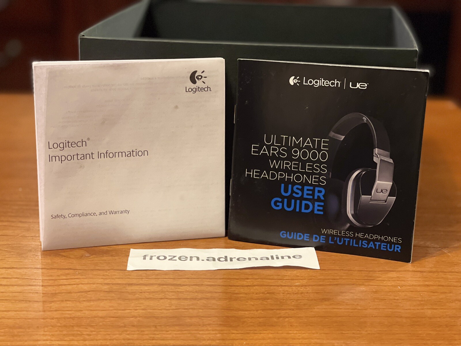 READ: Logitech UE Ultimate Ears 9000 OEM REPLACEMENT BOX – FAST SHIPPING ✈️