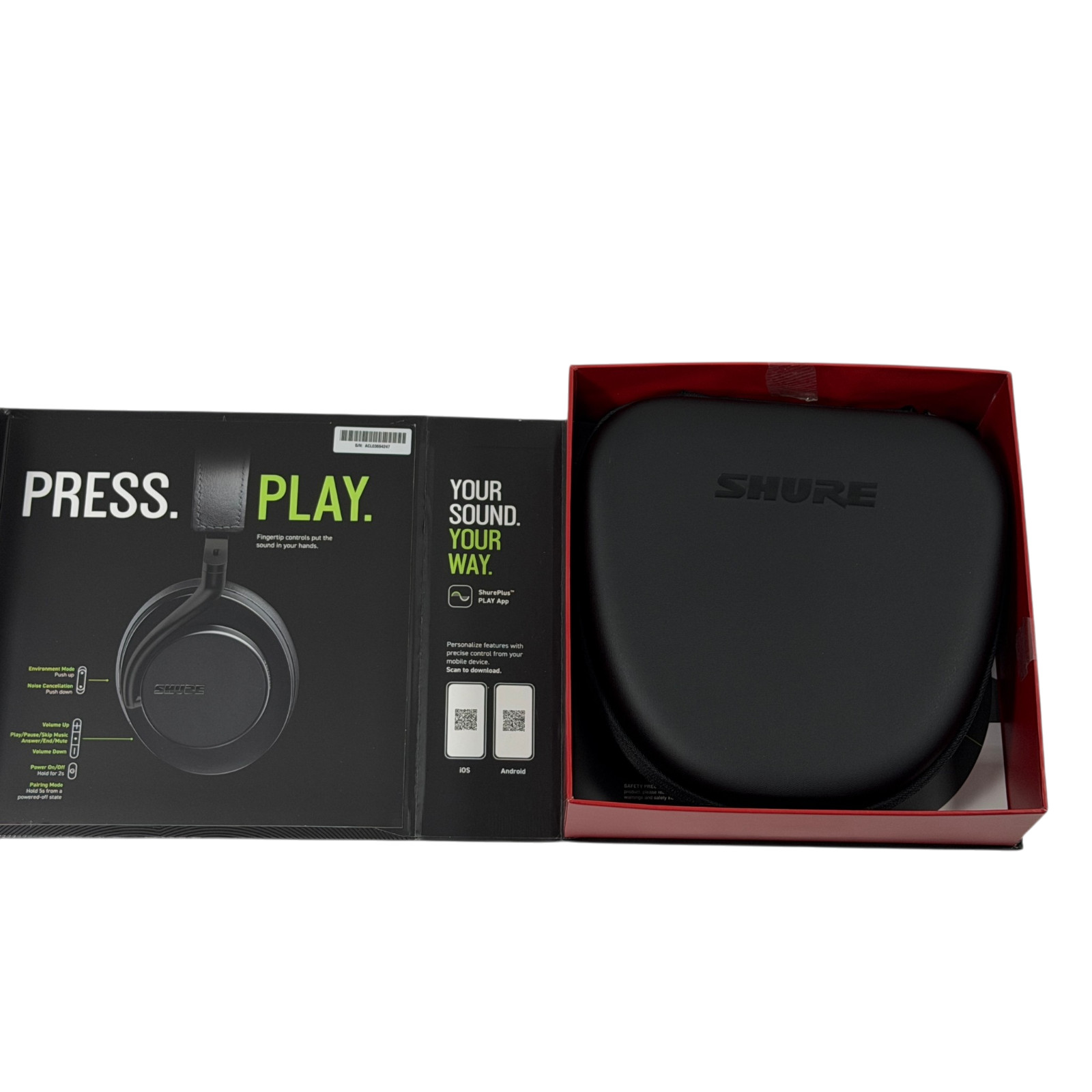Shure Aonic 50 Gen2 Headphones Wireless Noise Cancelling Bluetooth Premium Sound