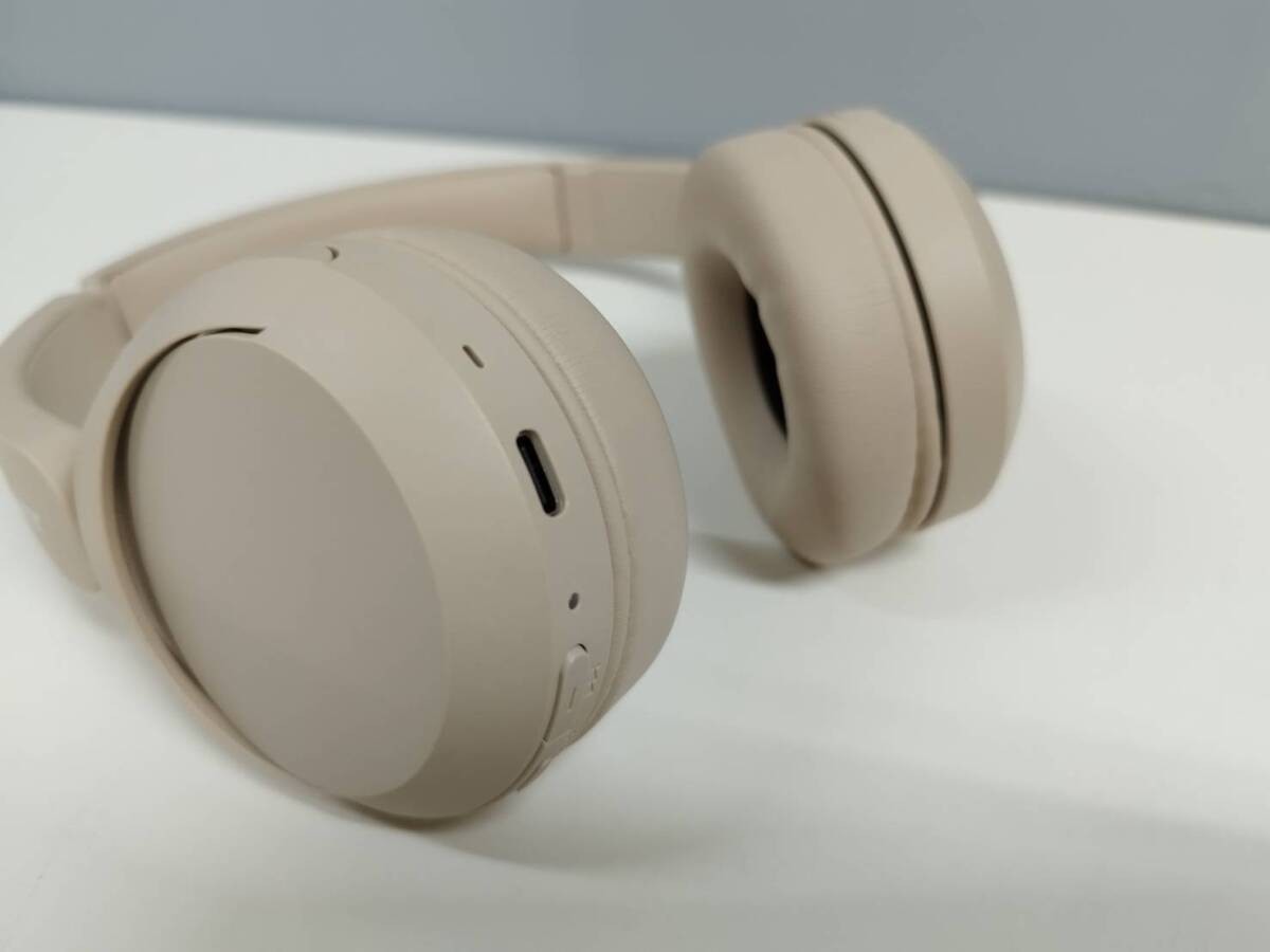 [Good Condition] SONY WH-CH520/YY2958/Wireless Headphones/Beige