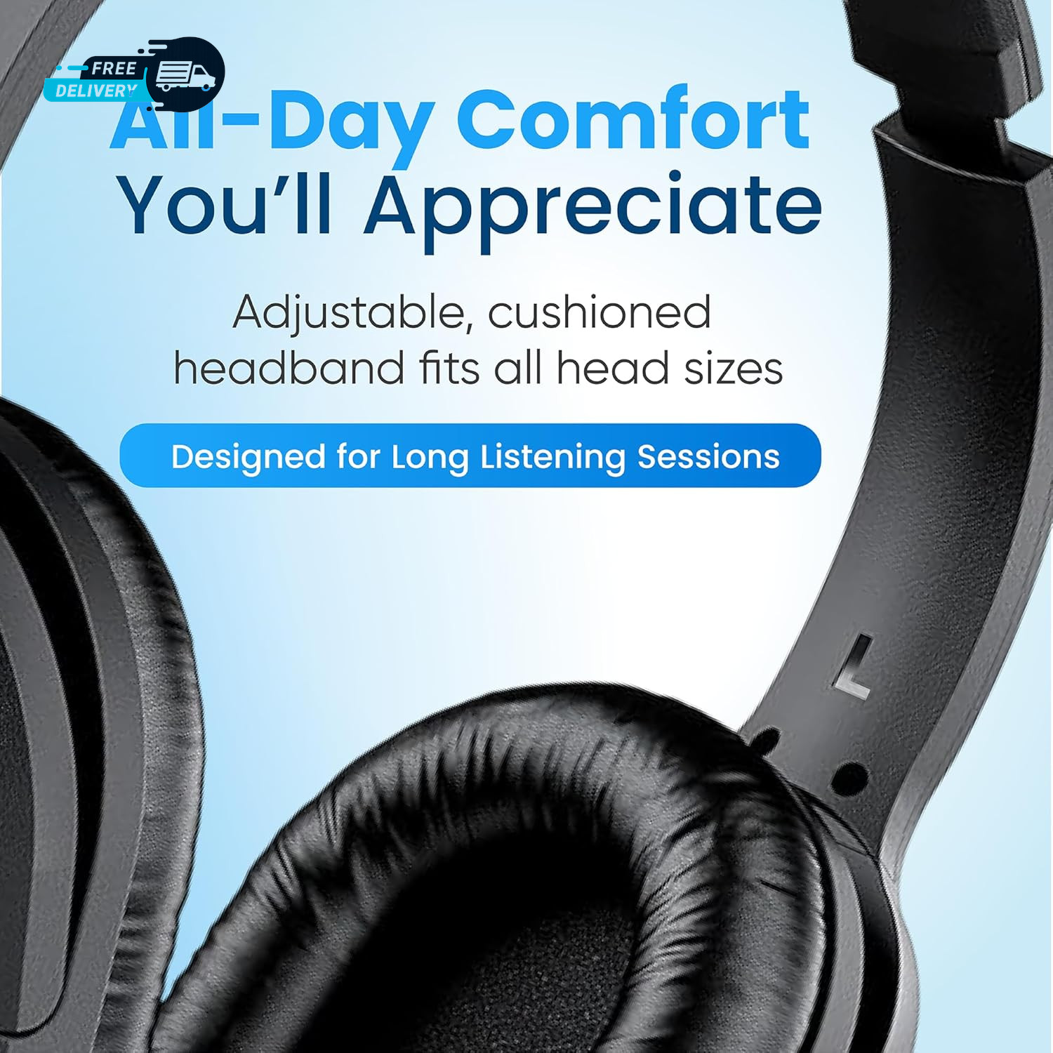 over Ear Wired Stereo Headphones for Podcasts Studio Monitoring and Recording