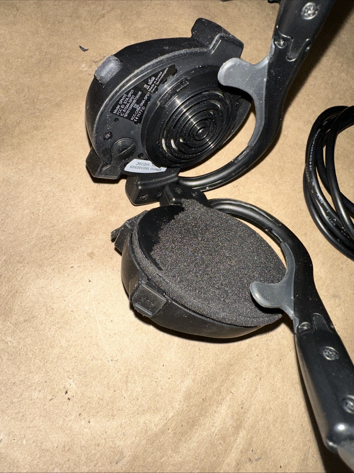 3 Sena SPH10 Outdoor Sports Bluetooth Stereo Headset/Intercom, Black Repair
