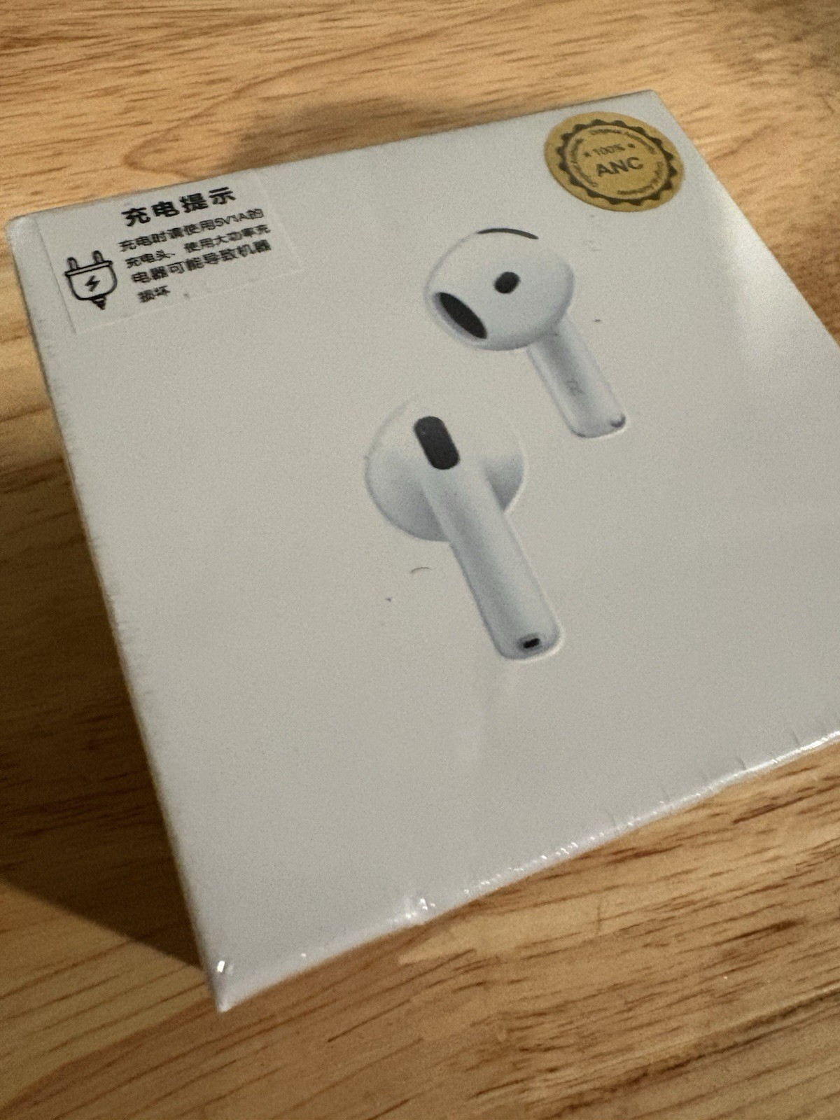 Apple AirPods4 Wireless InEar Earbuds with ANC and noisecancellation tight fit