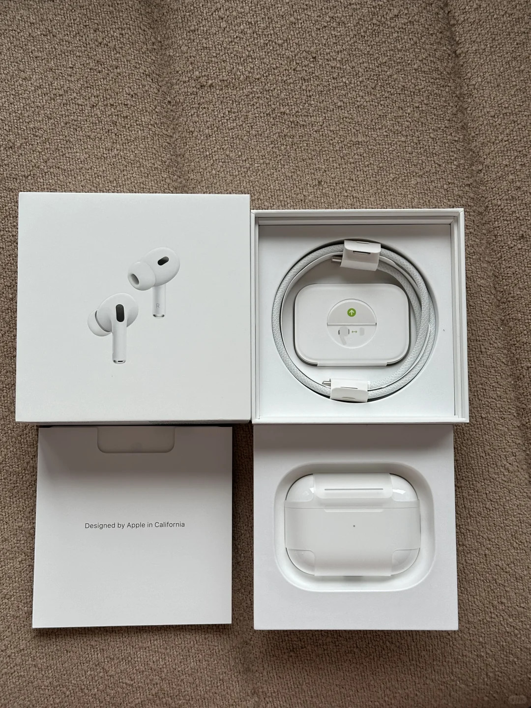 Apple Pro 2nd Generation Earbuds Earphones with MagSafe Charging Case Full Set-