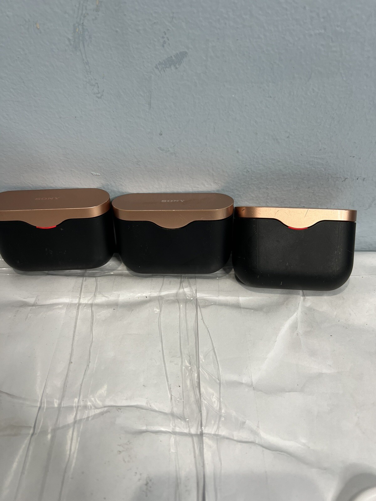 LOT OF 3AS IS Sony WF-1000XM3/B Bluetooth Wireless In-Ear Noise-Canceling