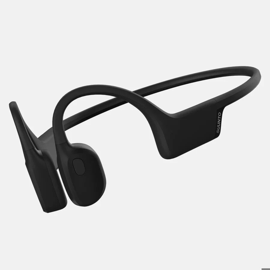 SUUNTO Sonic Open-Ear Bone Conduction Sports Headphone Black SS050946000