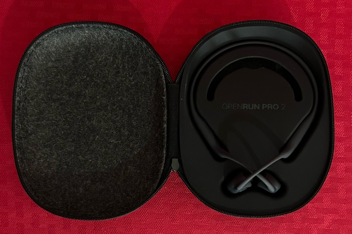 Shokz OpenRun Pro 2 Mini Bone Conduction Bluetooth Wireless Headphones – Black