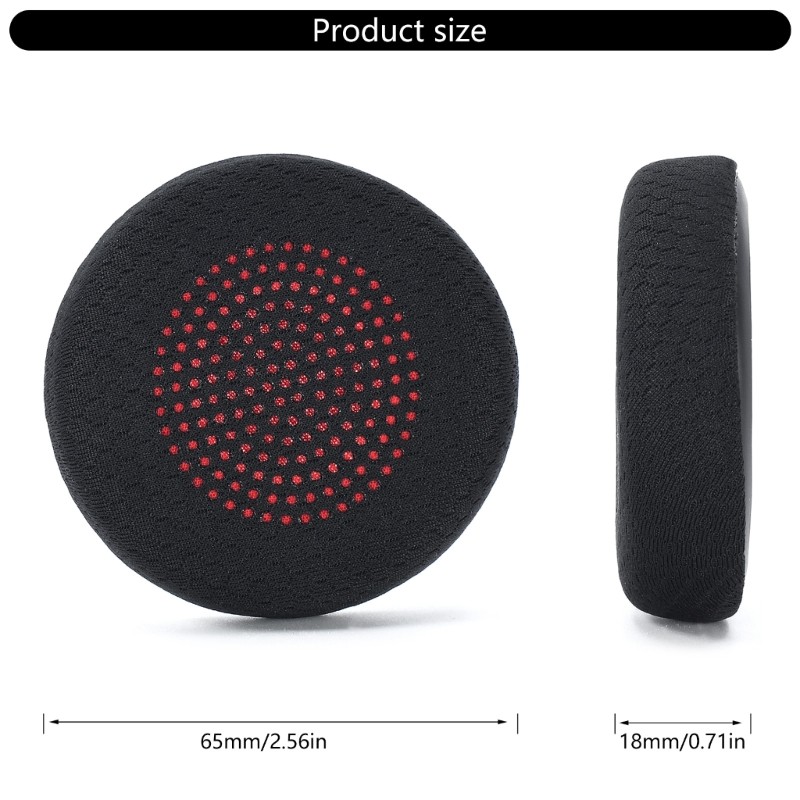 Premium Replacement Ear Covers Shock Absorption Sweat Resistant Comfort Fit