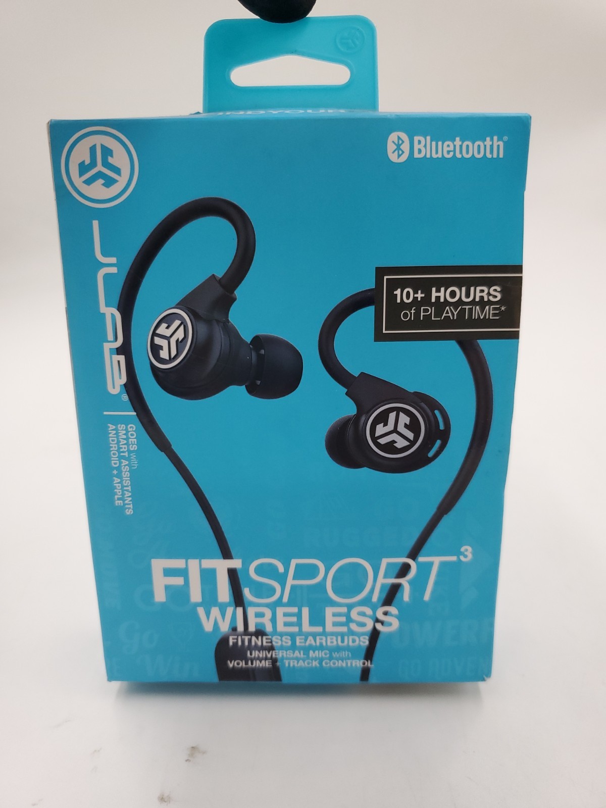 JLab Fit Sport Bluetooth Wireless Earbuds – Black