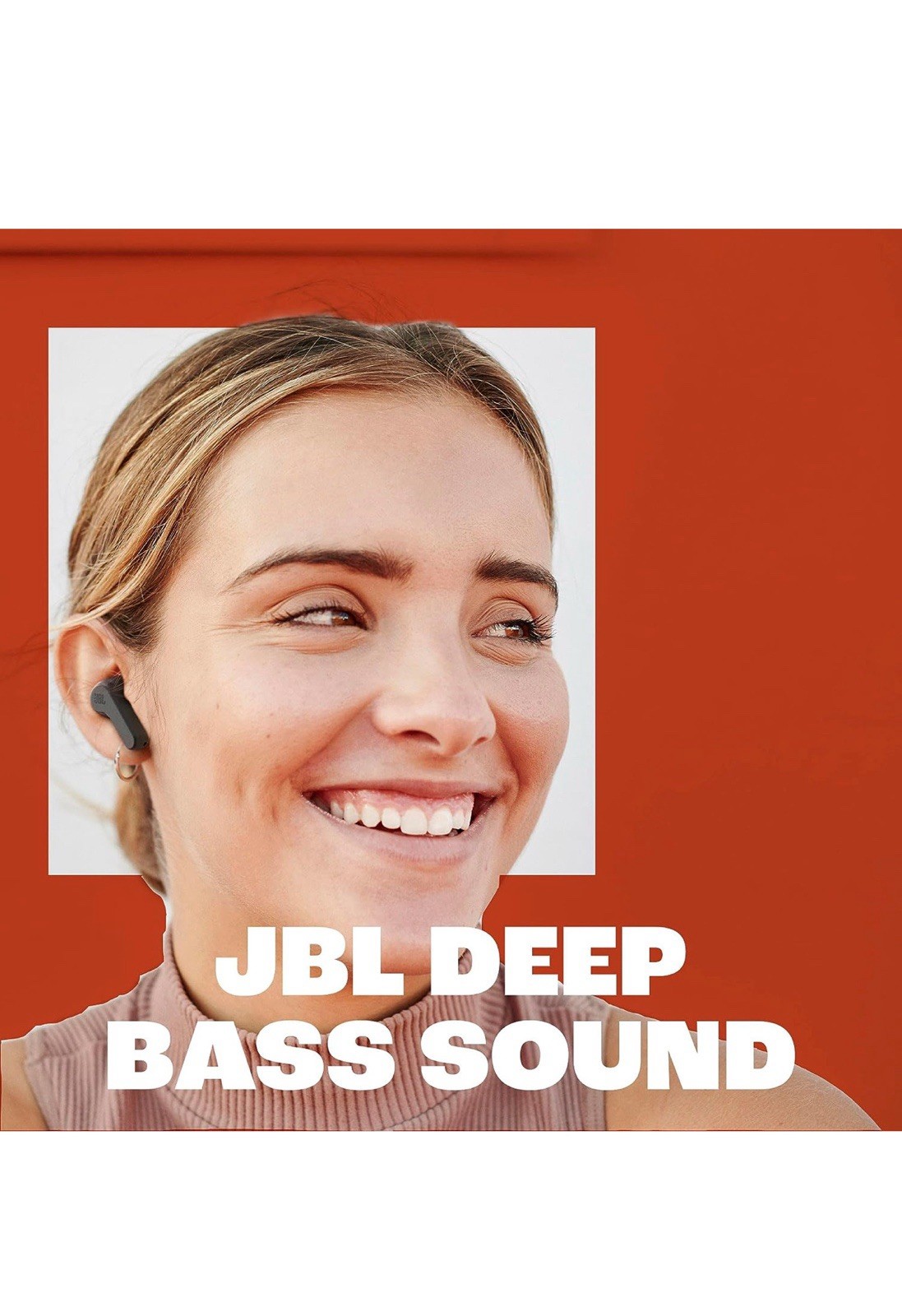 Original JBL Vibe Beam True Wireless In-Ear Headphones – Black
