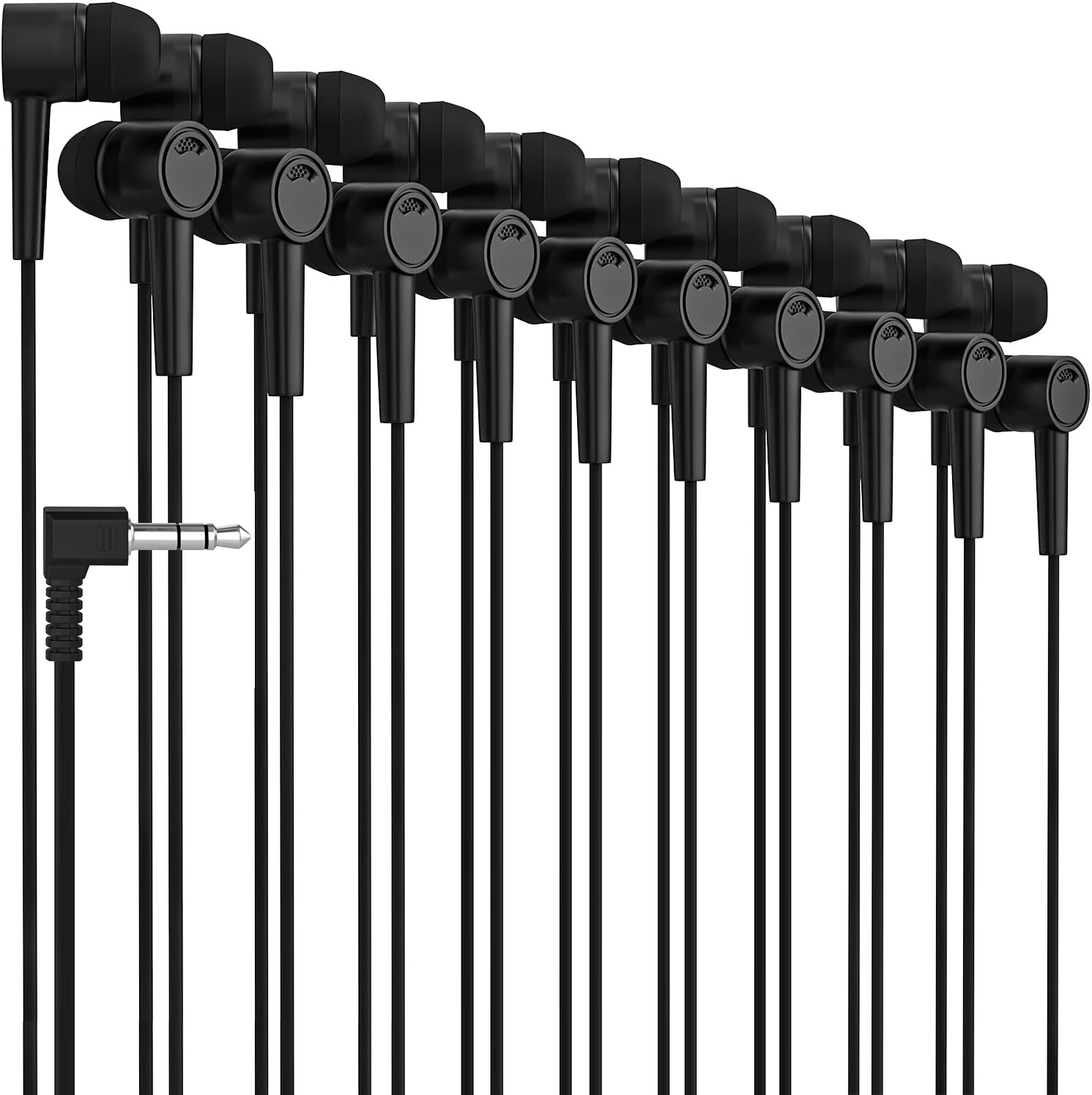 Wholesale Bulk School Classroom Earbuds Earphone Headphones for Kids Classroom