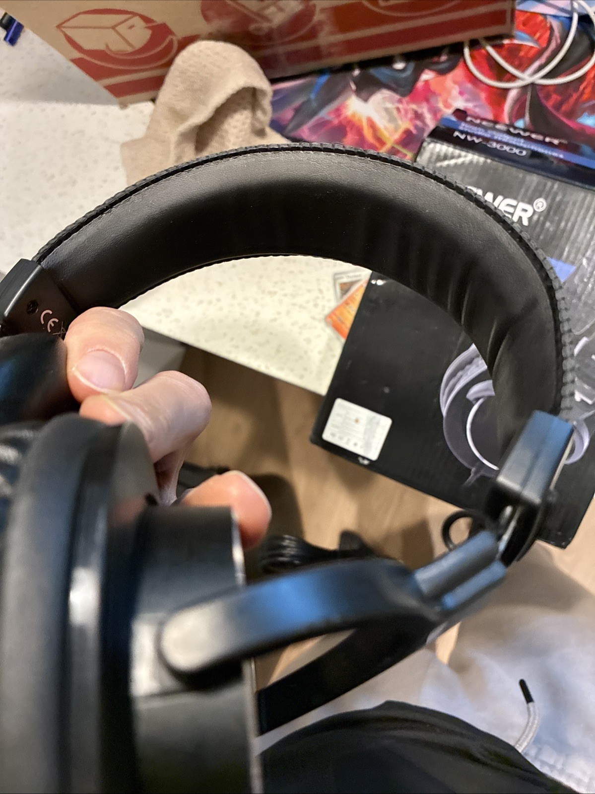 Neewer NW-3000 Stereo Monitoring Headphones Wired Black EXCELLENT ++ Condition