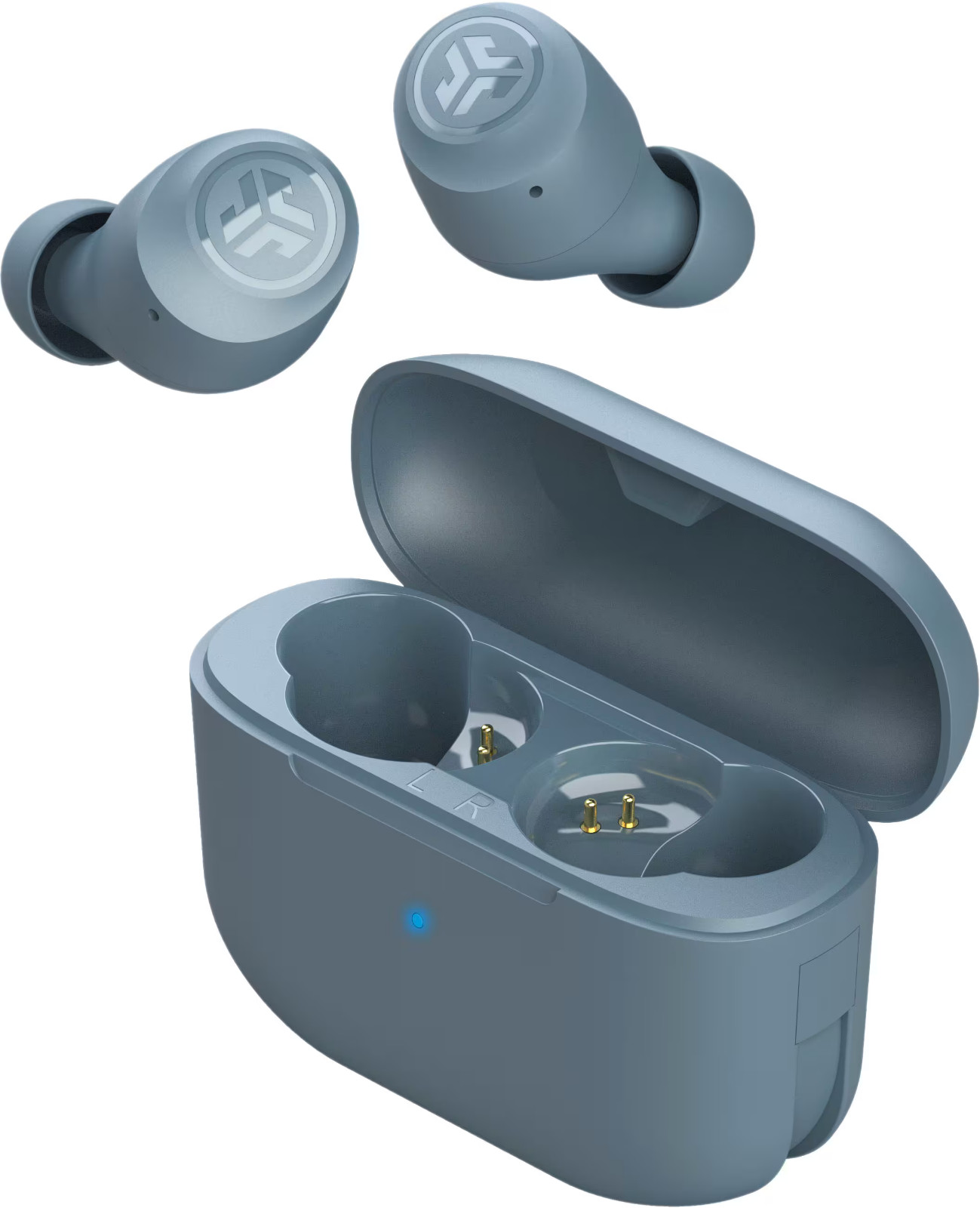 JLab – GO Air POP True Wireless In-Ear Headphones – Slate Gray
