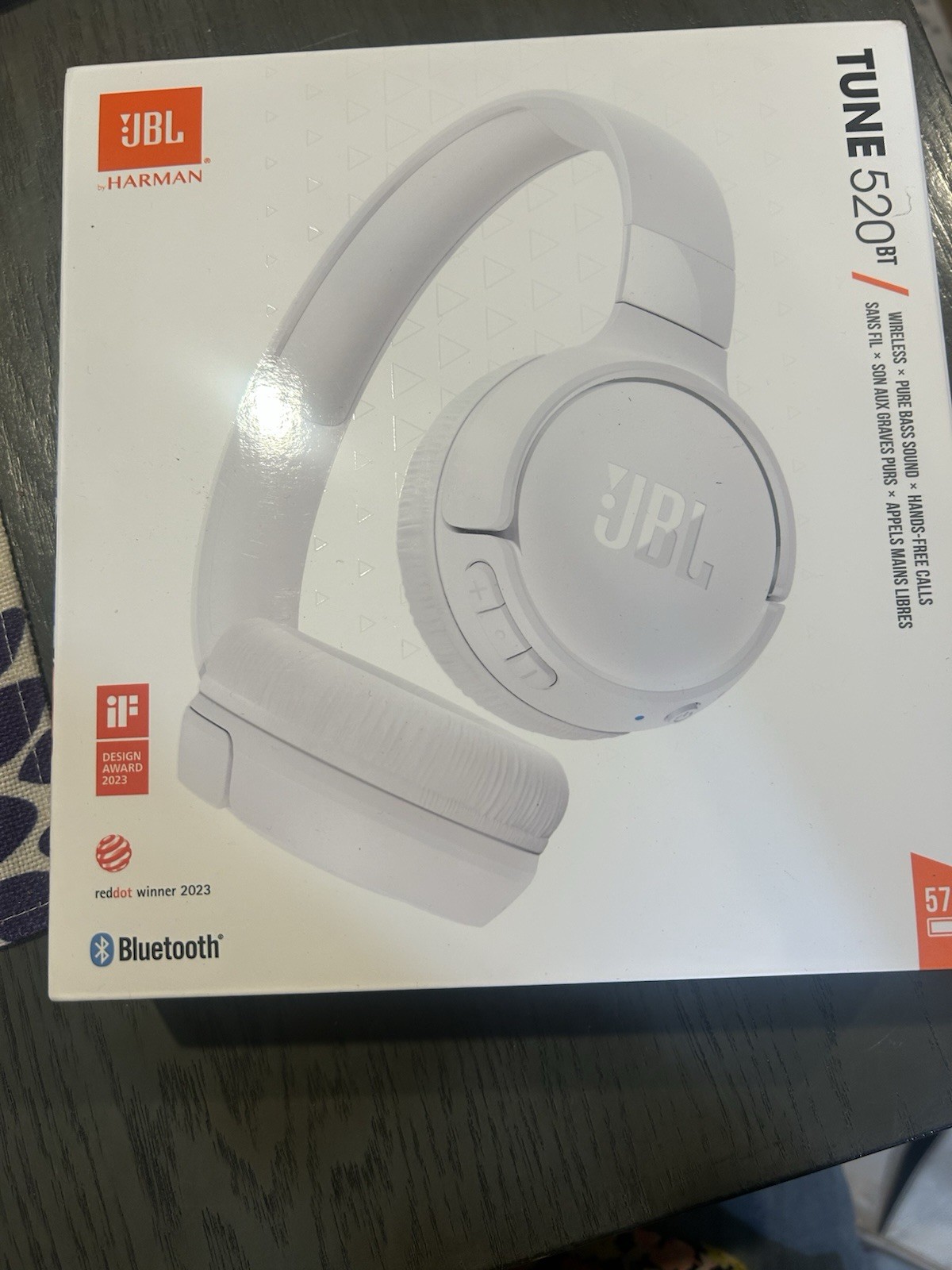 JBL By HARMAN Tune 520BT Wireless Bluetooth Headphones
