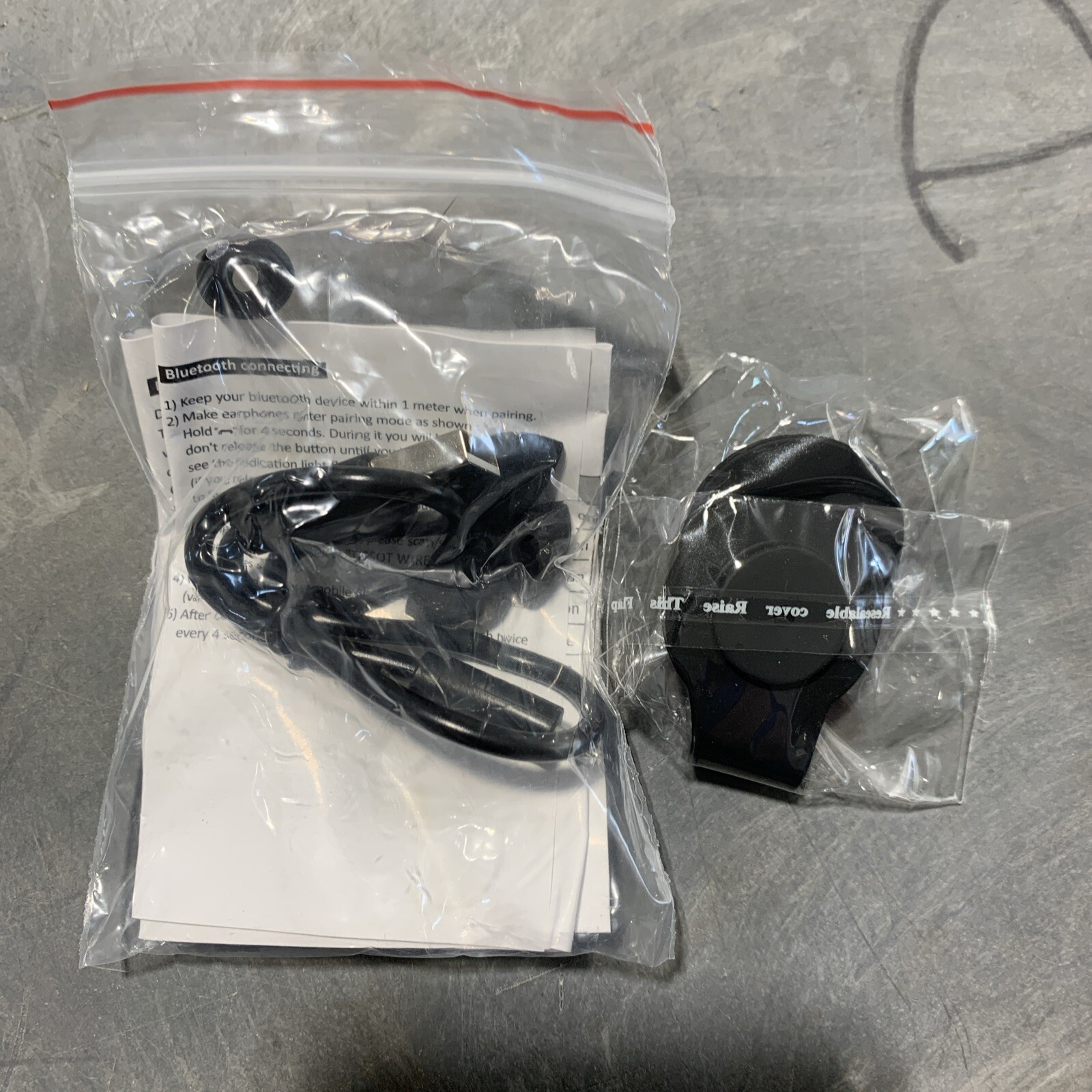 Tissot Wireless Headphones Black Bluetooth V4.2 30ft Range 4 Hour Playing Time