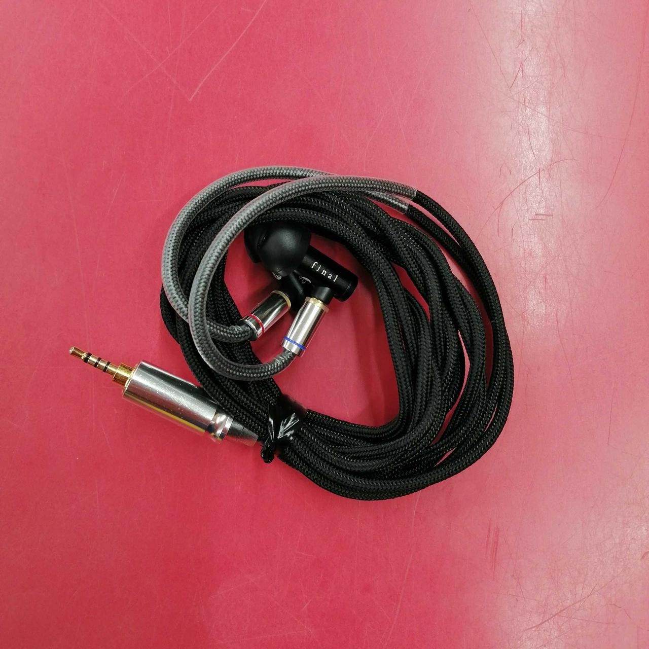 Final Audio E4000 High Resolution In-Ear Monitors IEM MMCX Re-cabled