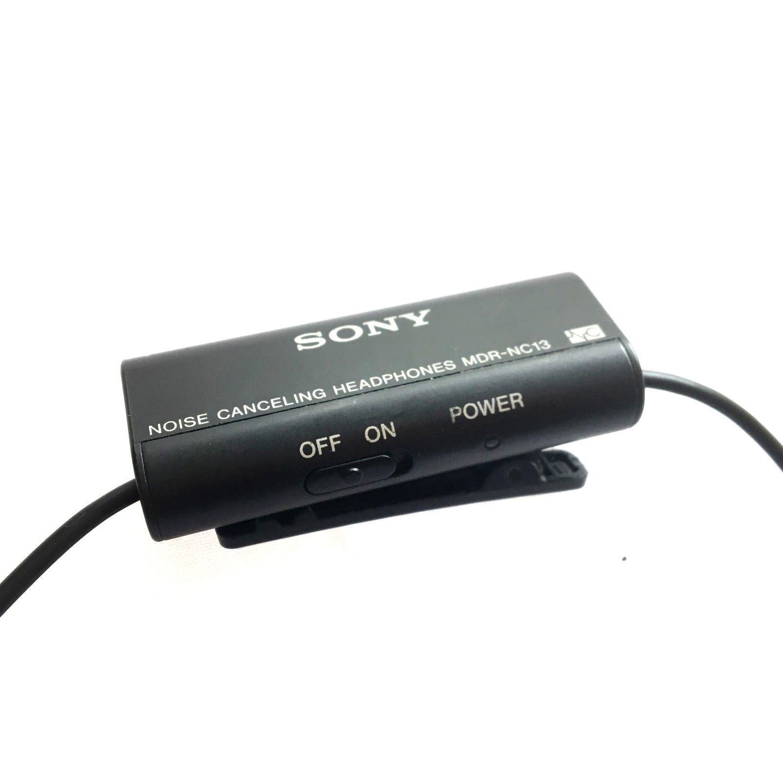 Sony MDR-NC13 In-Ear Only Noise Cancelling Headphones Earphones – Black