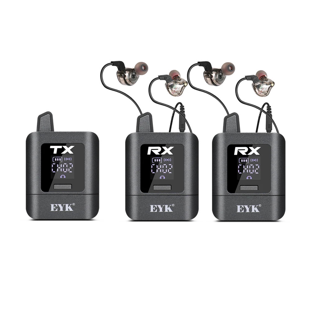 2.4G Digital Stereo in Ear Monitor System Stable Wireless Transmission Low Laten