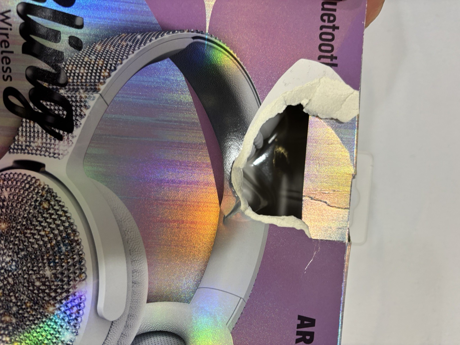 Bling Wireless Bluetooth Headphones NEW Art Sound