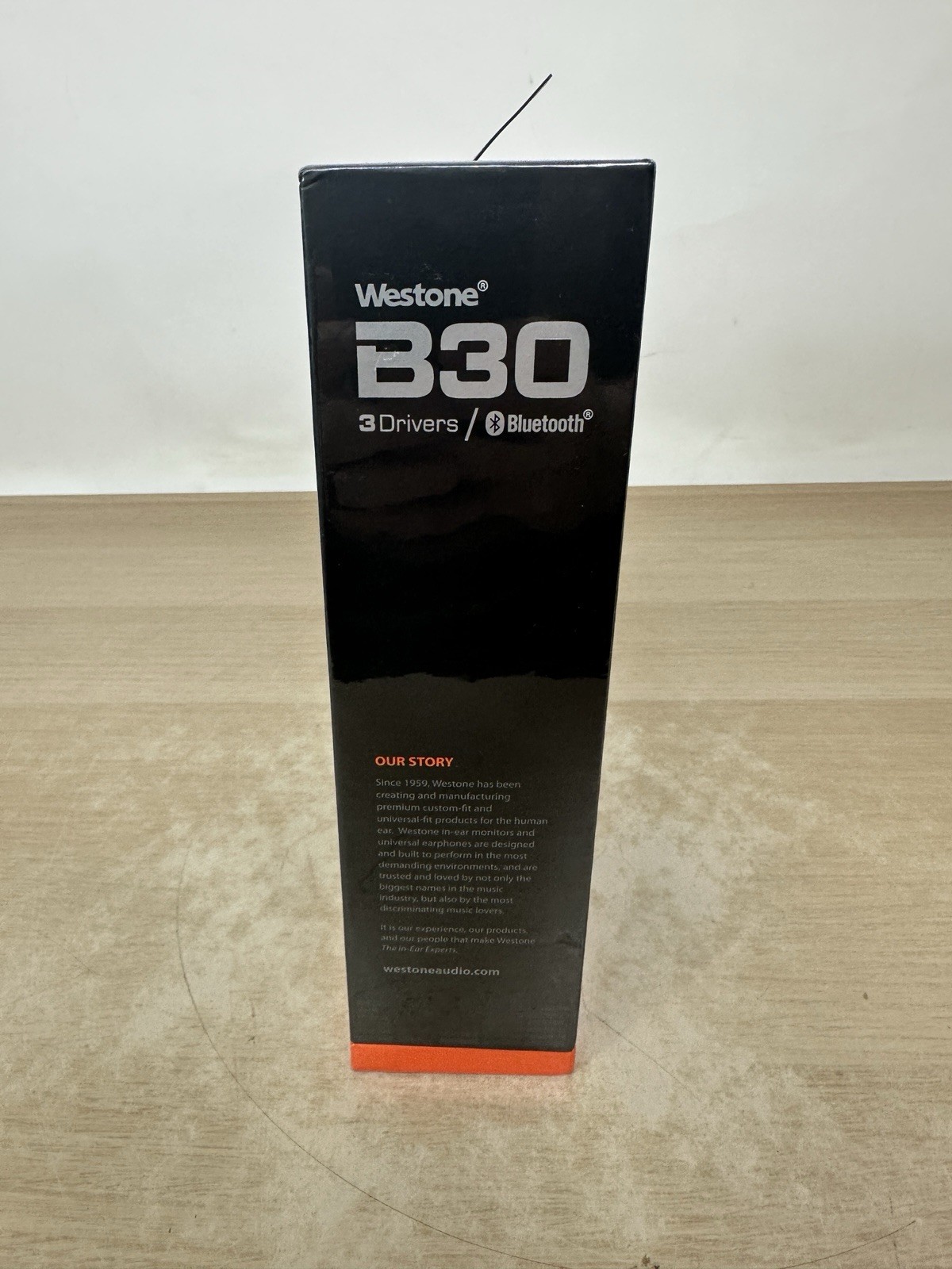 Westone B30 3-Driver True-Fit Earphones w/ High-Def MMCX & Bluetooth *NEW SEALED