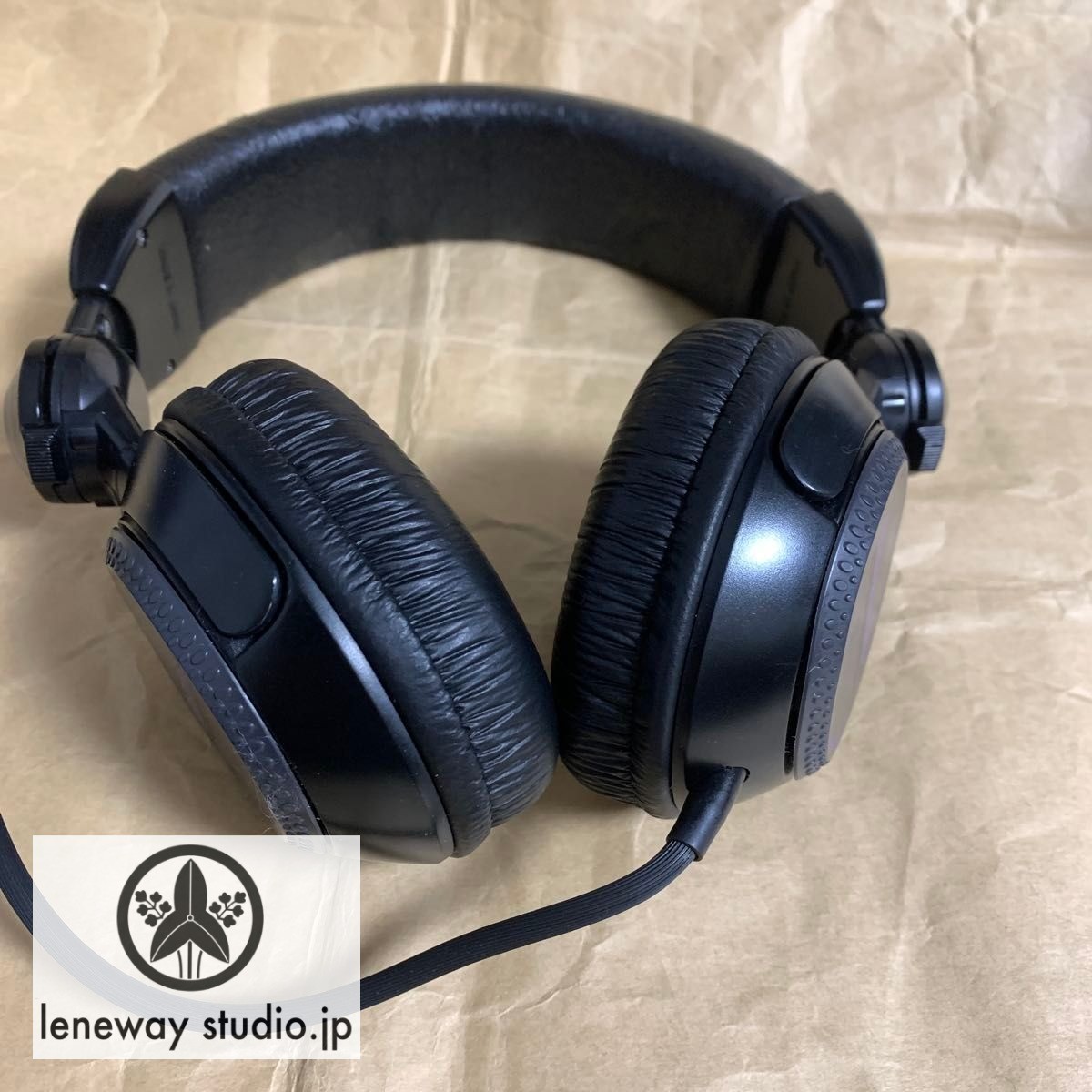 Technics RP-DJ1200 DJ Headphones Used Black & Purple Discontinued model Japan