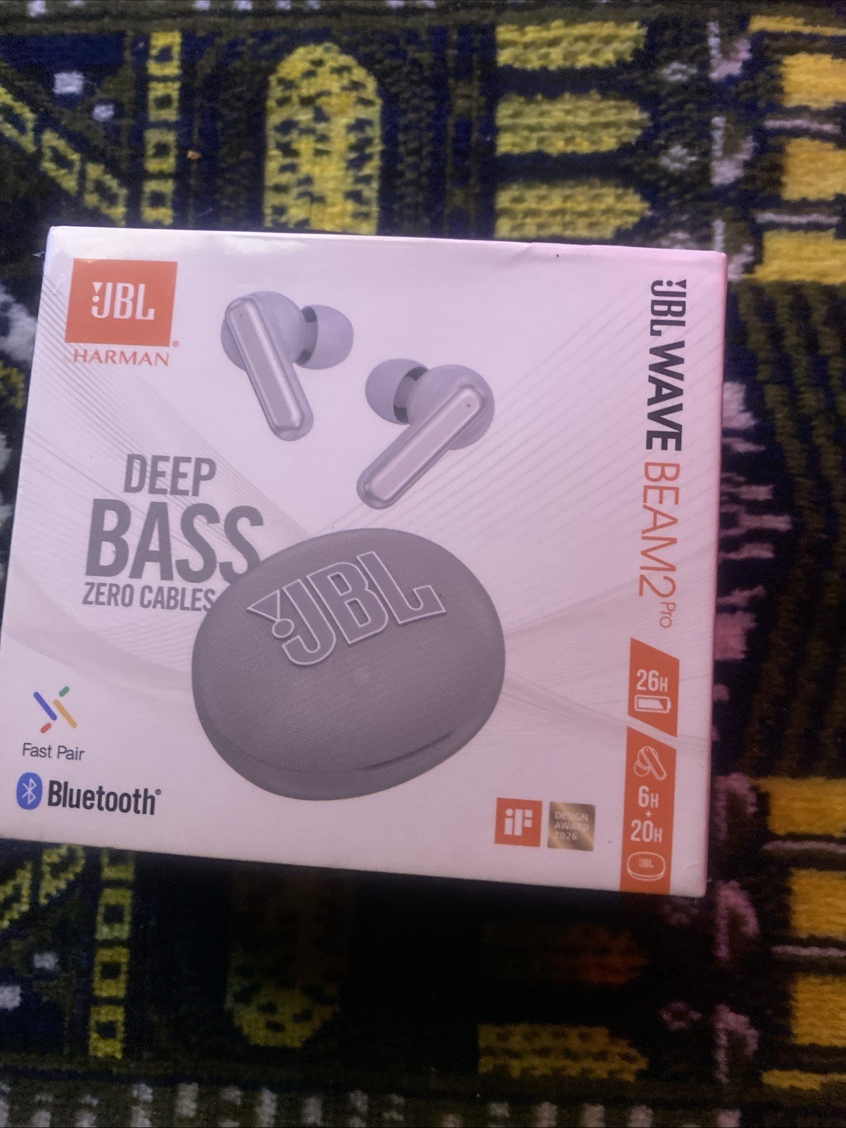JBL Live Pro 2 Wireless Bluetooth Noise Cancelling Earbuds -Silver…