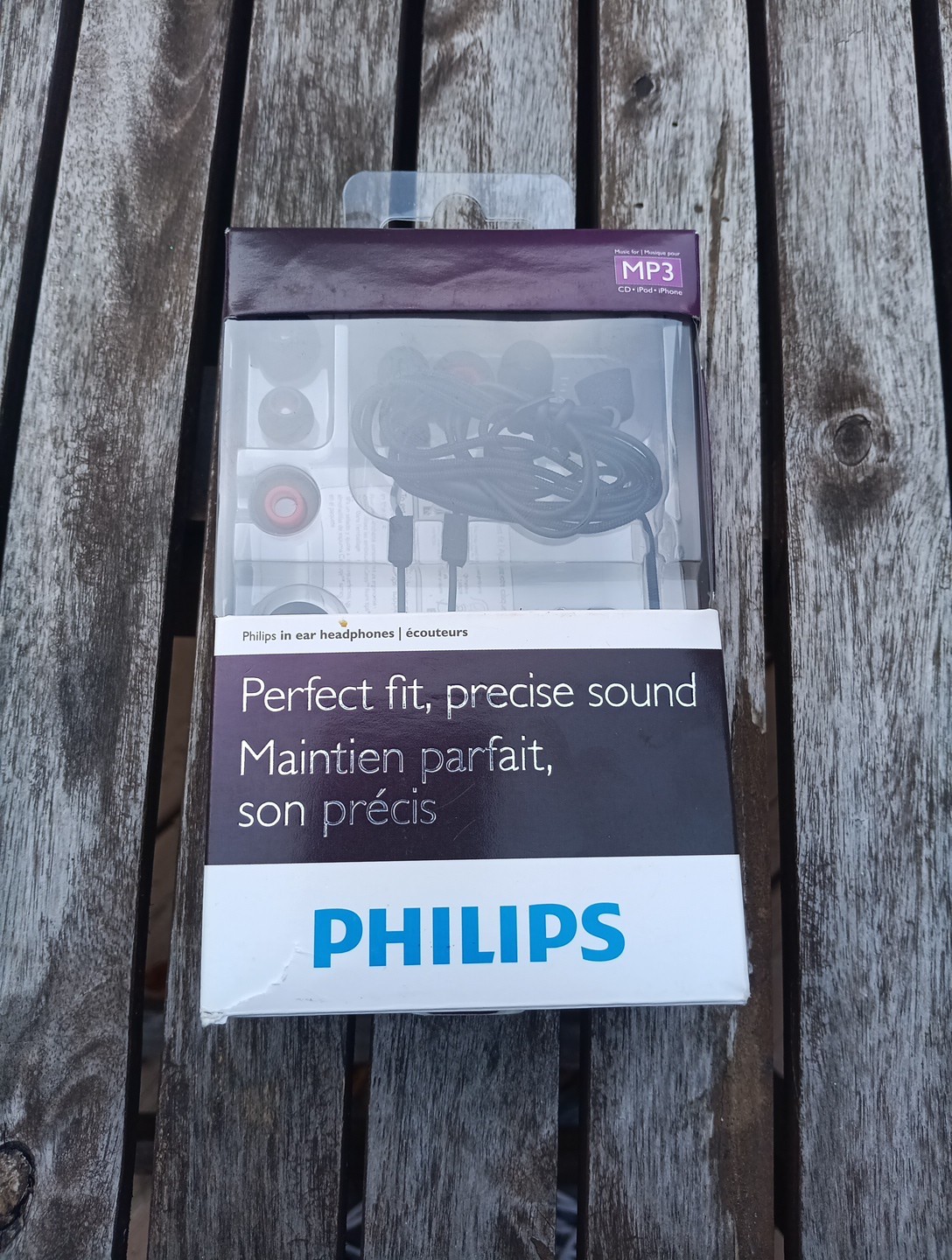 Philips In Ear Headphones Perfect Fit Precise Sound MP3