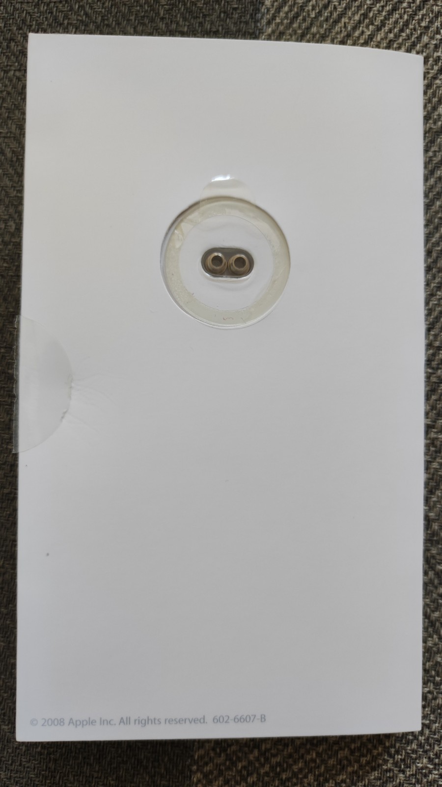 Apple In-Ear Headphones Remote Mic MA850G/B – Vintage Vg CIB Open Box NEW