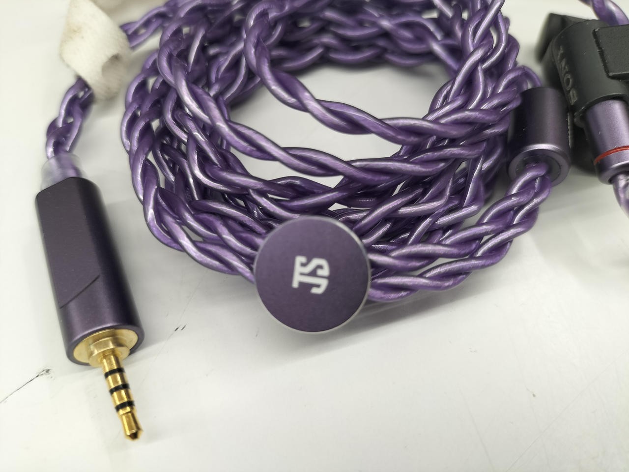 SONY XBA-Z5 Purple Earphone Inner Ear Receiver High Resolution Working