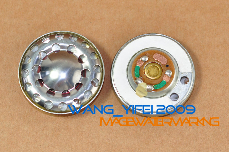 2x Replacement HIFI Speakers For Sony MDR 7506 V6 V7 CD 700 900 Headphones 70Ohm