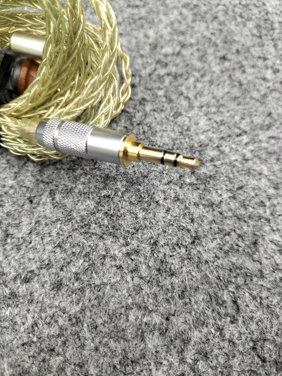 Ocharaku Flat4-Sakura PLUS IEMs 4.4mm Balanced Cherry Wood HiFi Japan