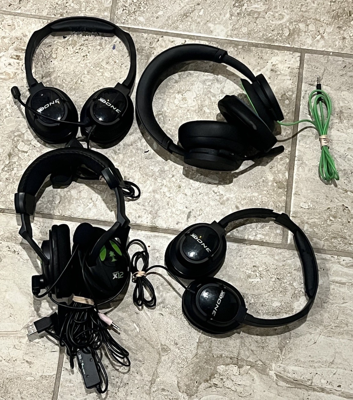 Lot Of Assorted Brands Types & Condition Headphones Untested- LOT OF 4 FREE SHP