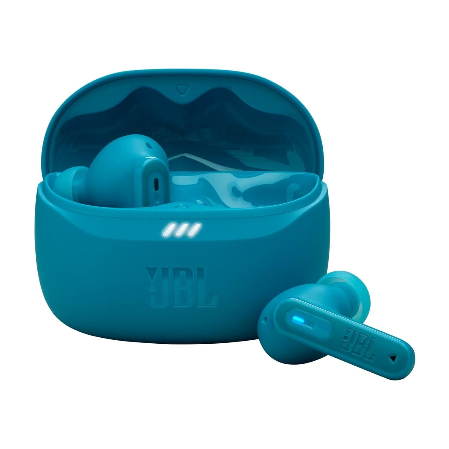 JBL Tune Beam 2 TWS, ANC Earbuds, 48Hr Playtime,Dual Connect,6 Mics, Turquoise