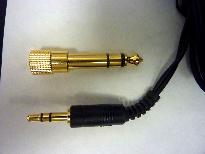 DCM D 450 II Headphone w/ Headphone Jack Adapter 3.5mm / 1/4″