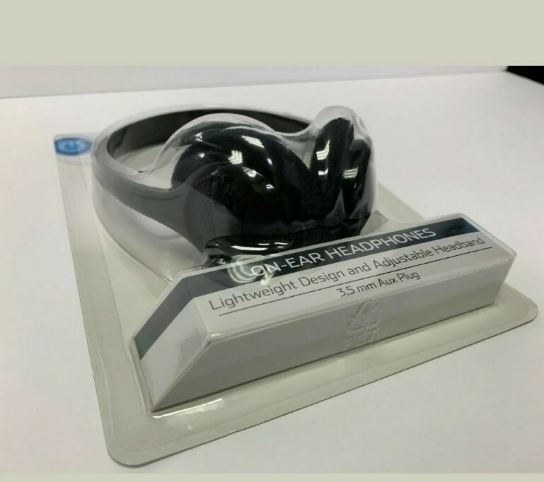 *BRAND NEW* ONN On-Ear Headphones with 3.5mm Jack Adjustable headband