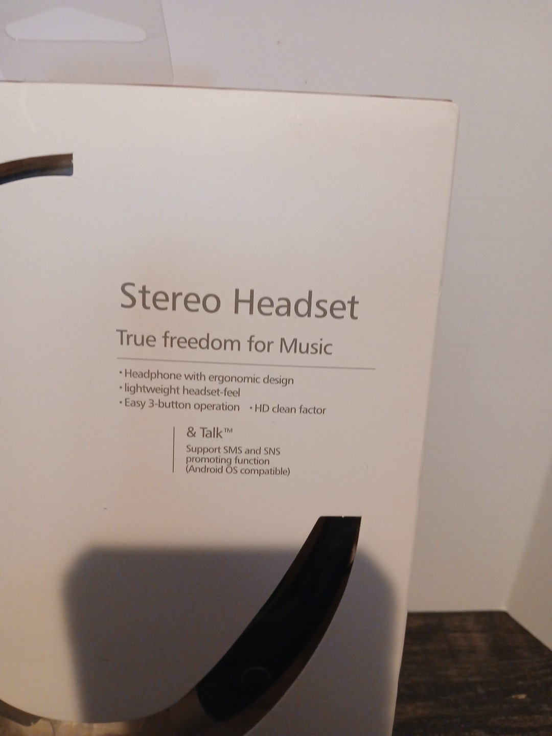 VoLTE HD Voice Stereo Headset 500 Lightweight HD Sound Quality Black