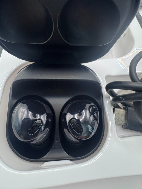 Samsung Galaxy Buds Pro Noise Cancelling Bluetooth Earbuds + Cover, Black