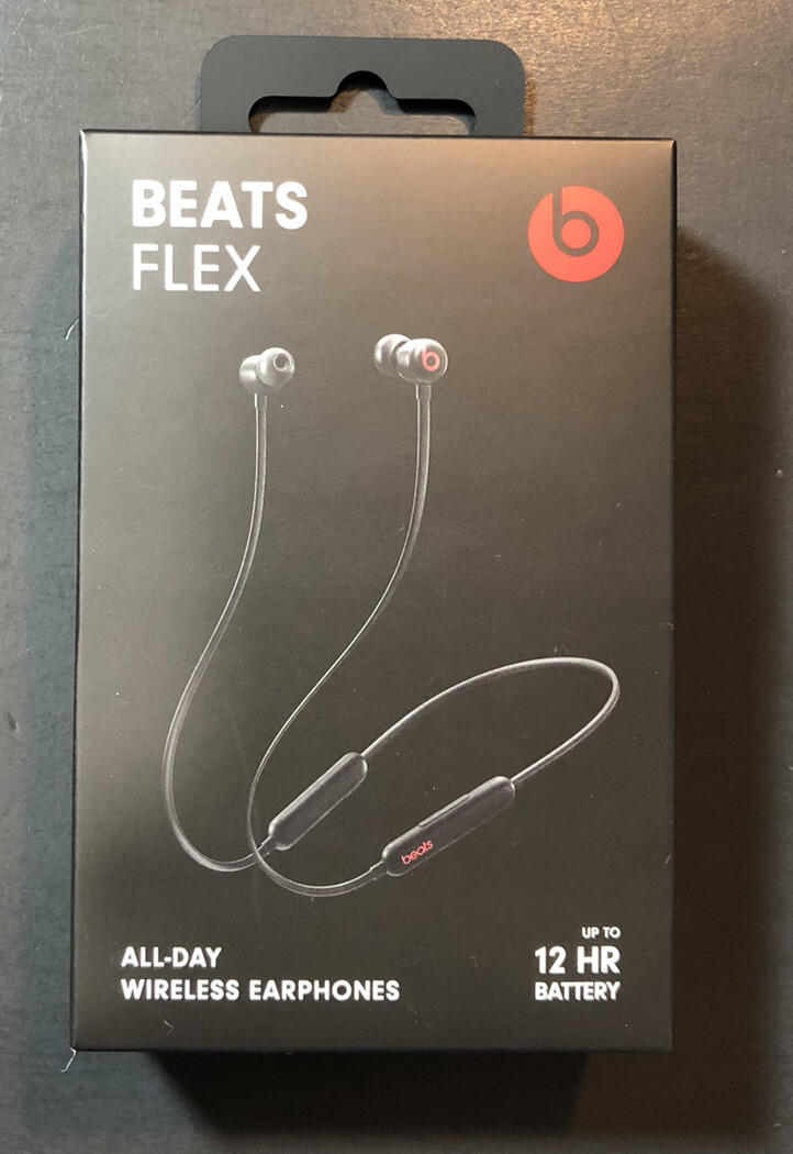 Beats by Dr Dre Flex Bluetooth Wireless In-Ear Earphone [ Black Edition ] NEW