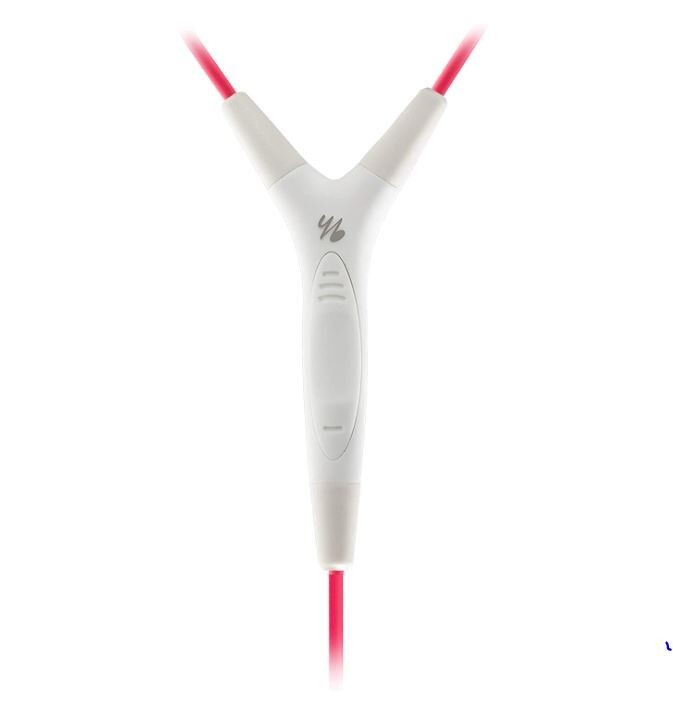 Yurbuds FOCUS 400 Wired Sports in ear headphones- Pink