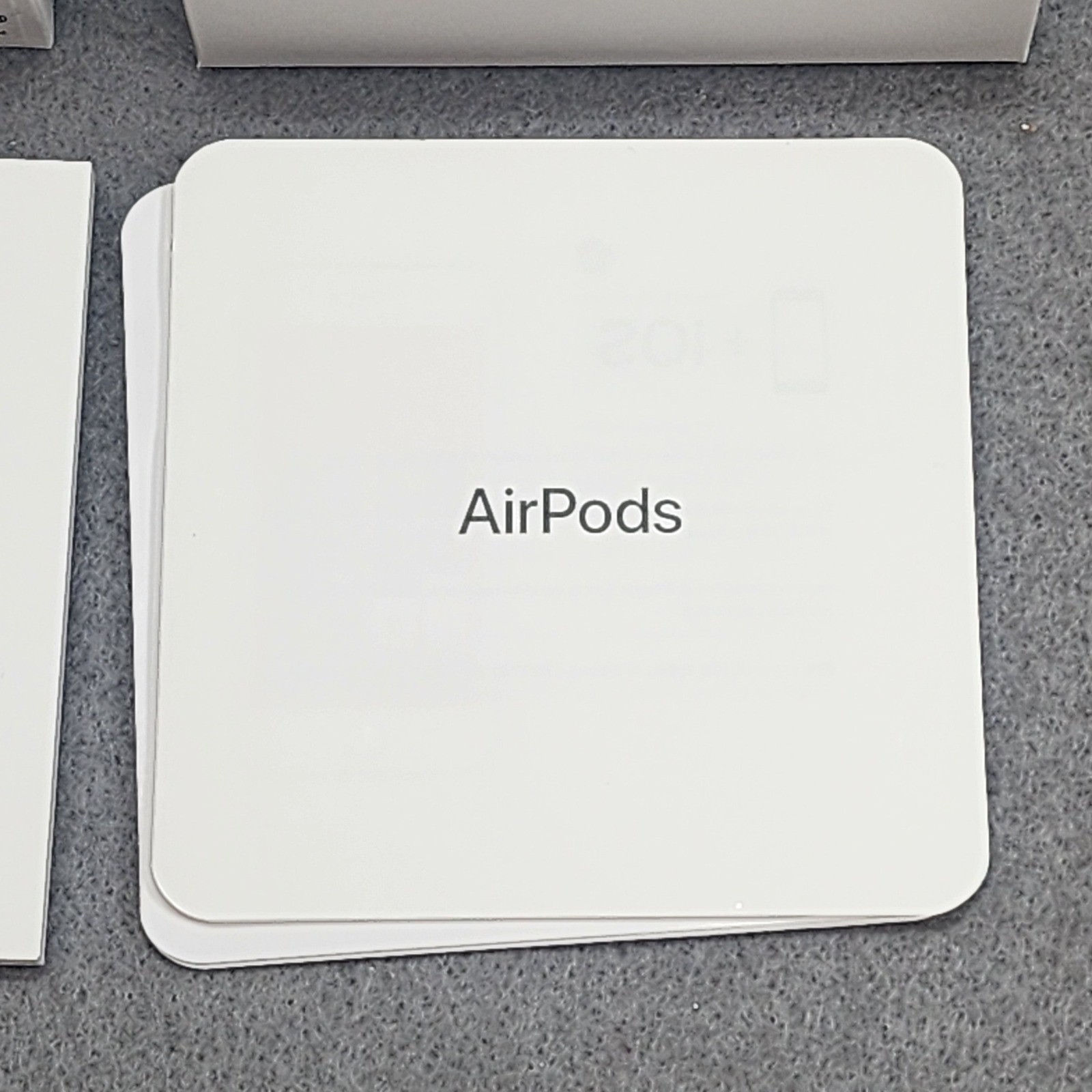 Apple AirPods 2nd Gen with Charging Case – White BOX and Charger Only