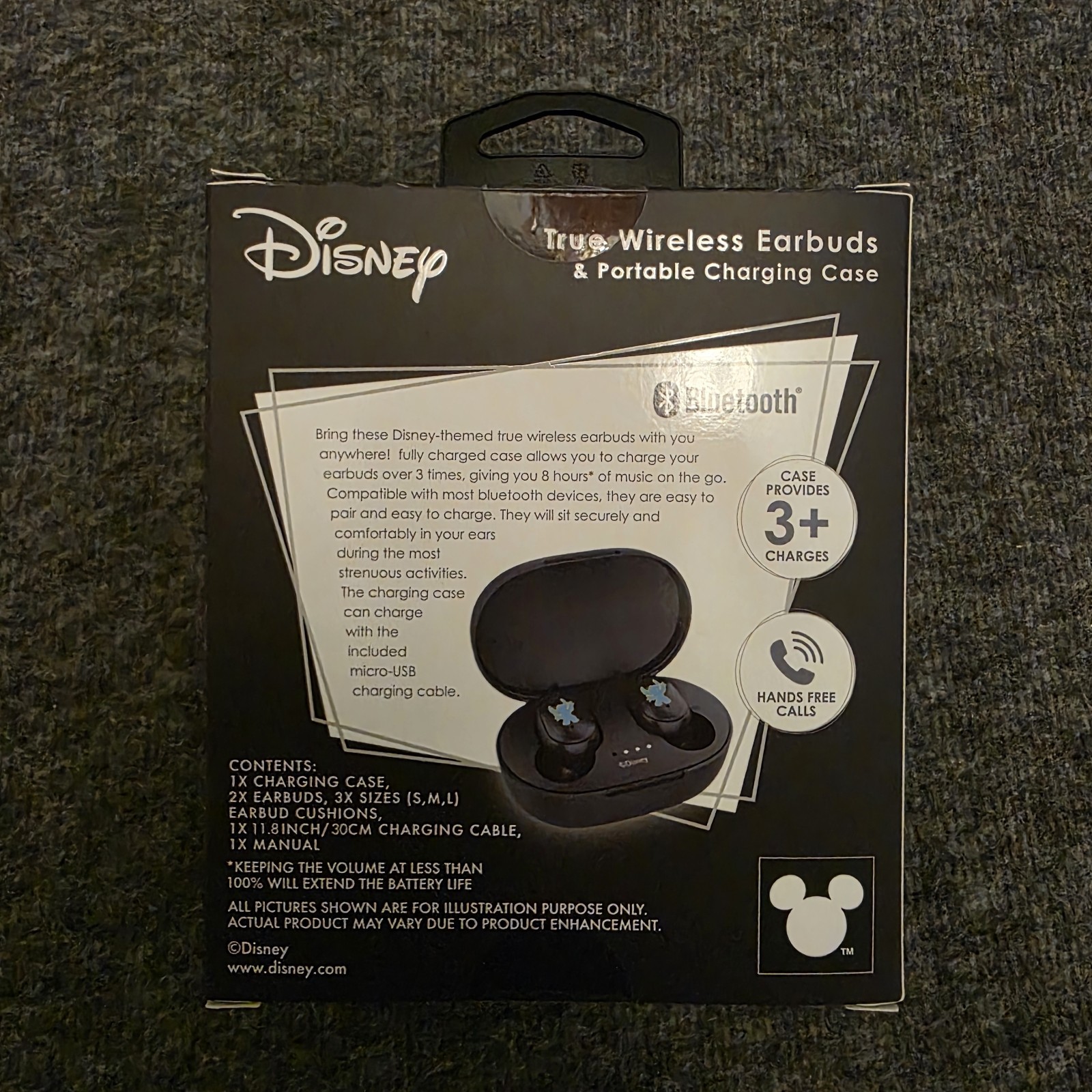 2025 iJoy | Disney STITCH Galactic True Wireless Earbuds & Charging Case