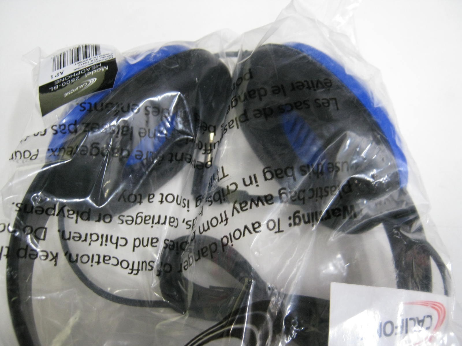 NEW Califone 2800-BL Listening First Headphones – Blue