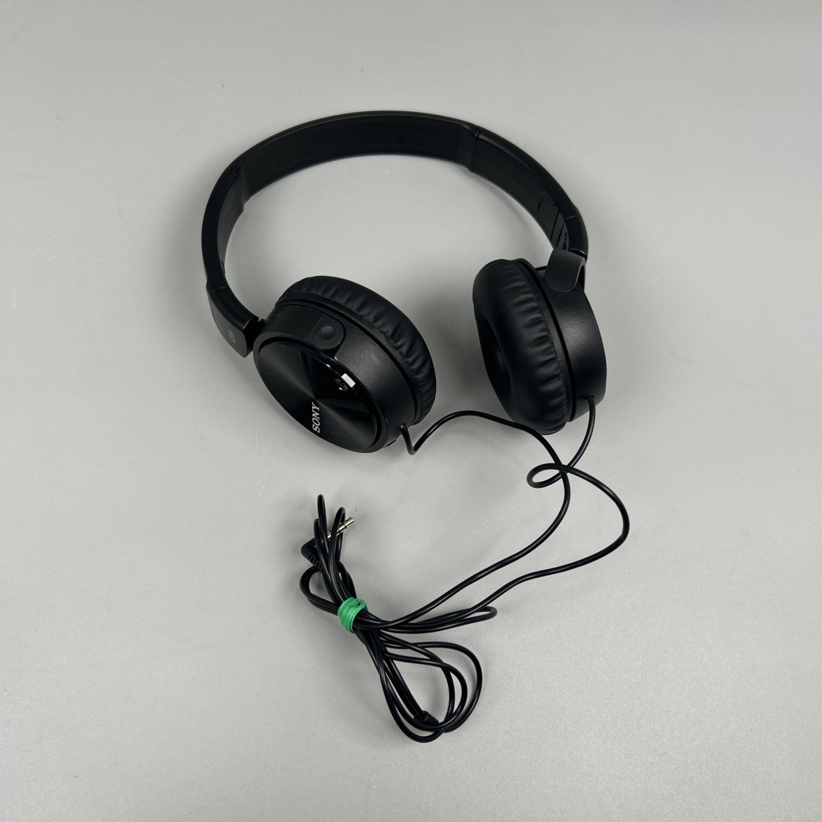 Sony MDR-ZX110NC Noise Cancelling Wired Headphones Black Tested – Excellent