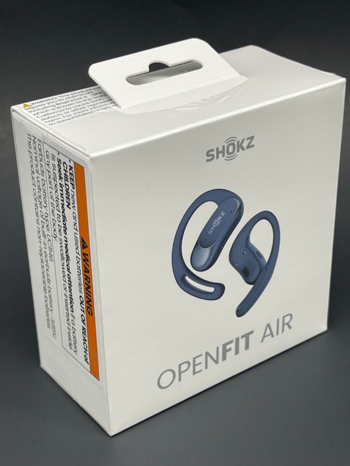 Shokz OpenFit Air Open-Ear True Wireless Earbuds Stone Blue day-to-day life pods