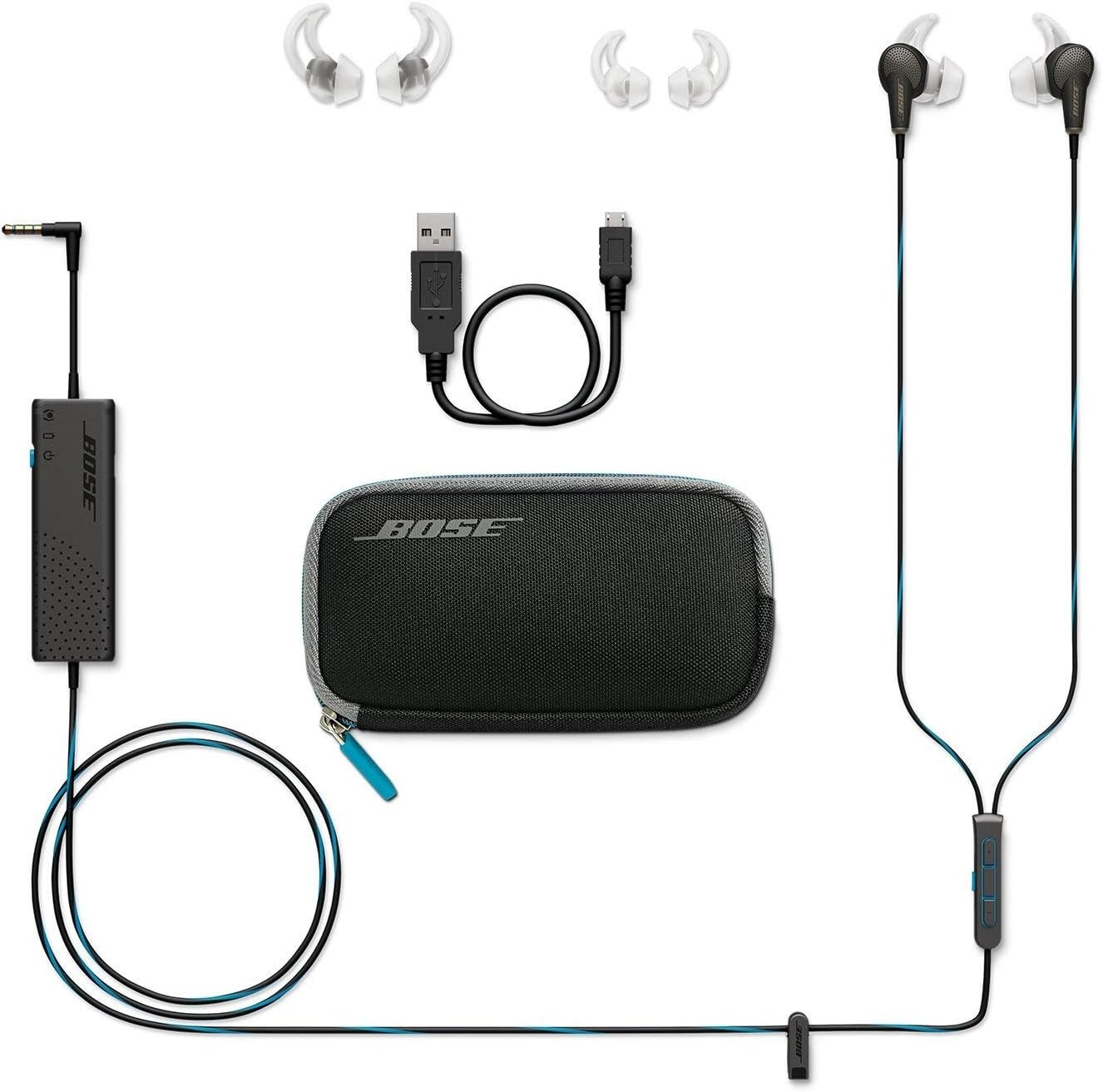 New Sealed Bose QuietComfort 20 Noise Cancelling Headphones For iOS – Black