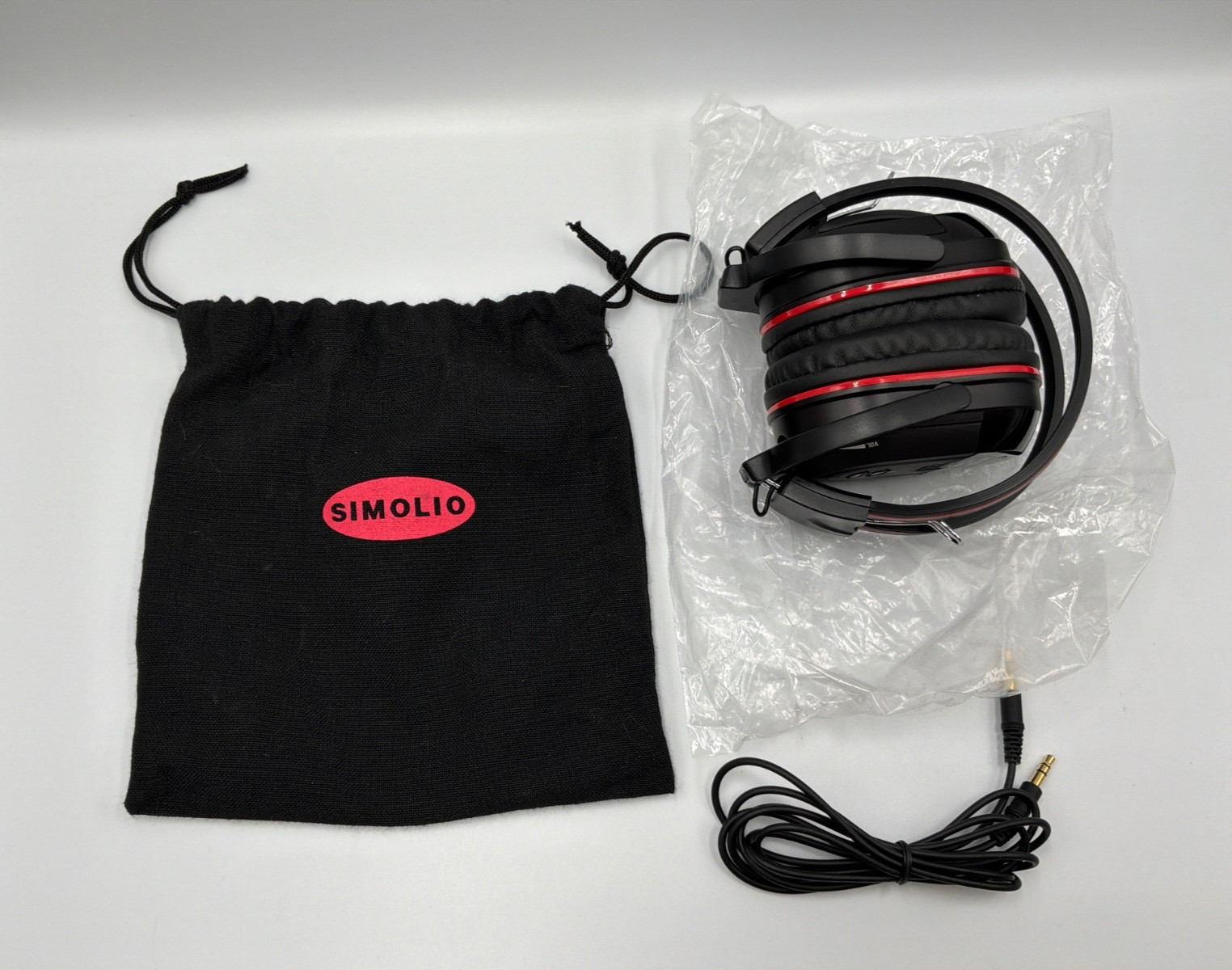 Kids Two-Channel IR Wireless Headphones Over-Ear Stereo Honda Odyssey Rear.w/bag