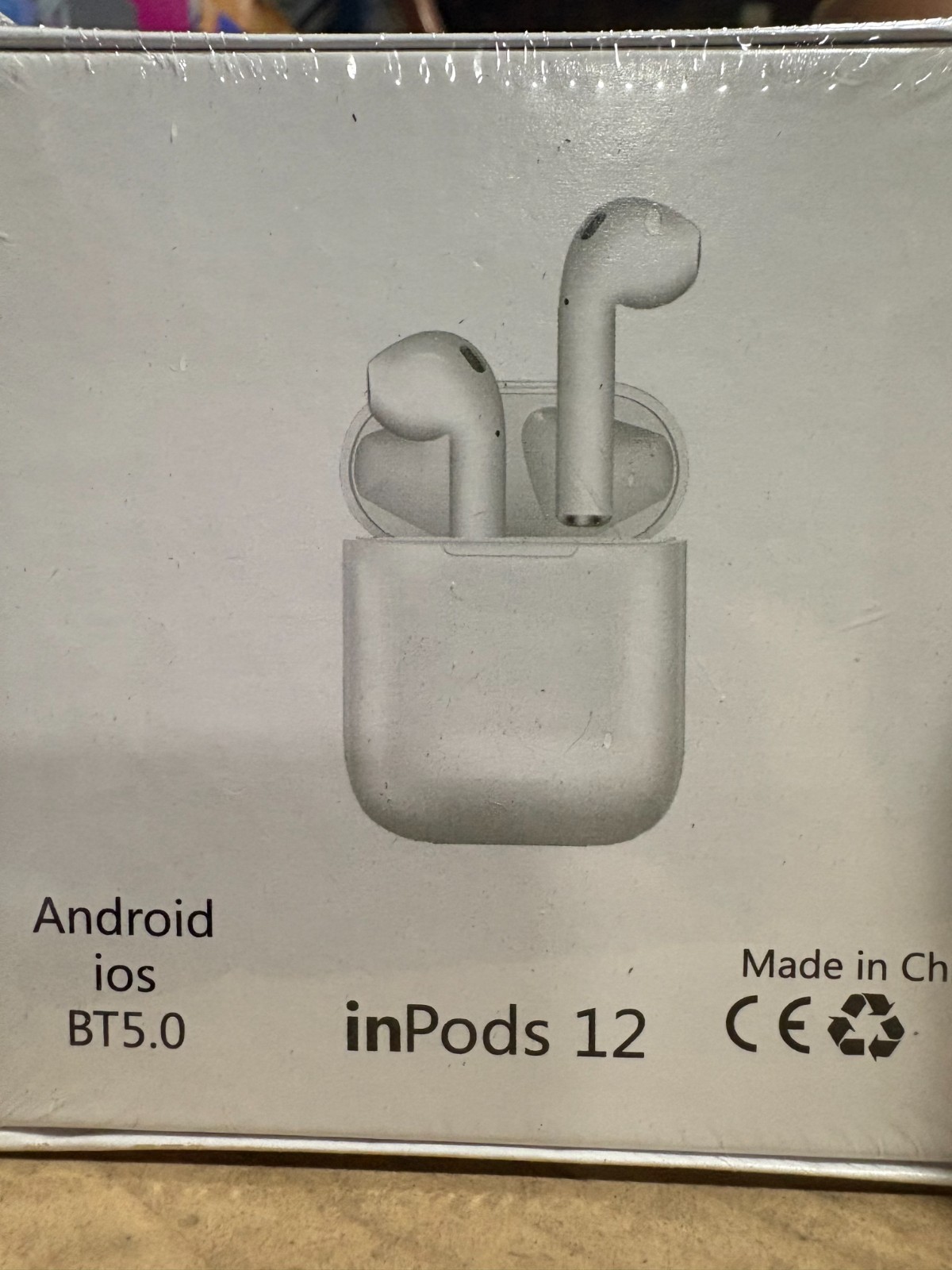 inPods 12 True Wireless Stereo Bluetooth 5.0 Earbuds – Blue