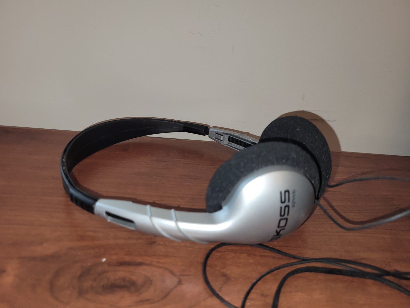 Koss KPH6 Lightweight On-ear Stereo Silver Headphones