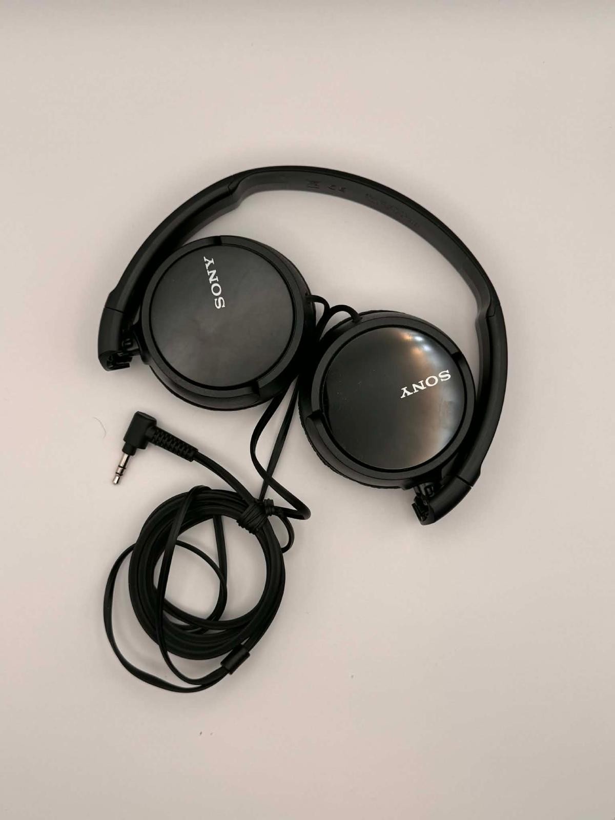 Sony MDR-ZX110 ZX Series Headphones Black MDRZX110 Wired Over Ear #3 “Preowned”